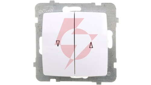 KARO Łącznik żaluzjowy biały ŁP-7S/m/00