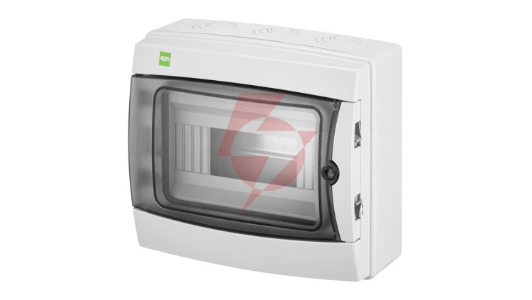 GALANT PLUS Rozdzielnica modułowa hermetyczna 1x8 natynkowa IP65 1602-01