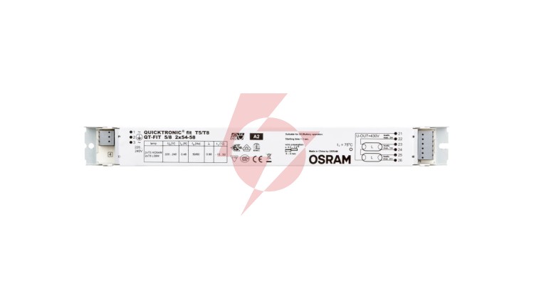 Statecznik elektroniczny QT-FIT 5/8 2X54-58/220-240 4008321873842