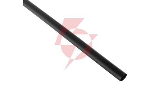 Rura termokurczliwa cienkościenna, odcinki 1m, CR 4,8/2,4 czarna, 427531 /50szt./