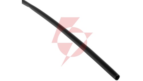 Rura termokurczliwa cienkościenna, odcinki 1m, CR 2,4/1,2 czarna, 427511 /100szt./