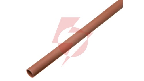Rura termokurczliwa cienkościenna, odcinki 1m, CR 2,4/1,2 brązowa, 427516 /100szt./