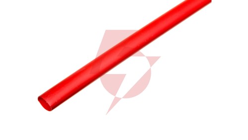 Rura termokurczliwa cienkościenna, odcinki 1m, CR 4,8/2,4 czerwona, 427534 /50szt./
