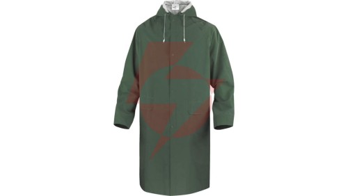Płaszcz przeciwdeszczowy z poliestru obustronnie powlekanego Pvc zielony rozmiar XXL MA305VEXX2
