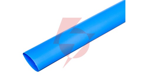 Rura termokurczliwa cienkościenna, odcinki 1m, CR 12,7/6,4 niebieska, 427562 /50szt./
