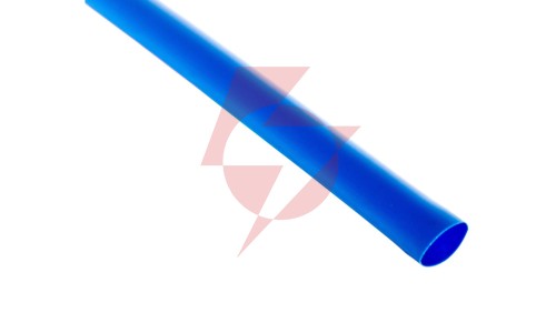 Rura termokurczliwa cienkościenna, odcinki 1m, CR 9,5/4,7 niebieska, 427552 /50szt./