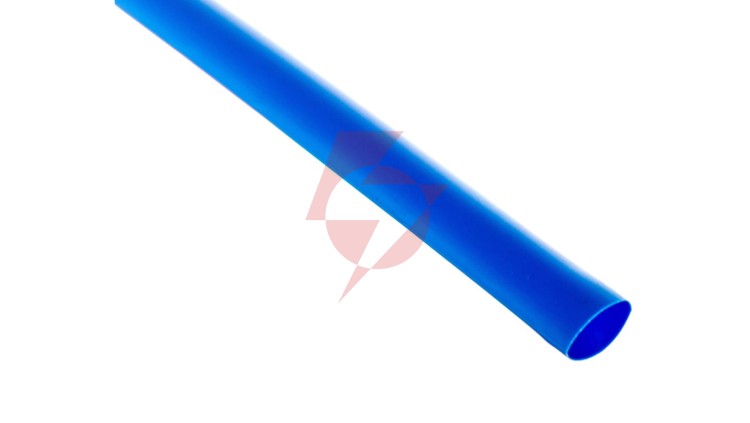 Rura termokurczliwa cienkościenna, odcinki 1m, CR 9,5/4,7 niebieska, 427552 /50szt./