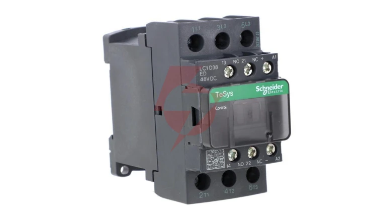 TeSys Deca Stycznik mocy 38A 3P 48V DC 1Z 1R LC1D38ED