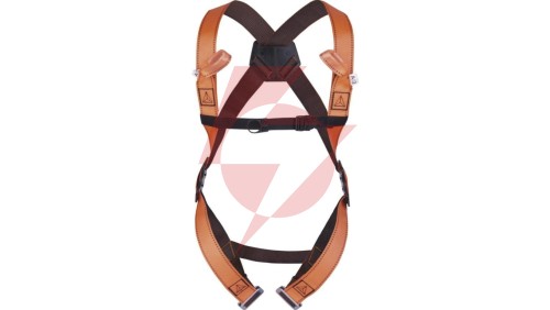 Szelki bezpieczeństwa 2 punkty zaczepowe 2 klamry regulujące pomarańczowe rozmiar XXL HAR12XX