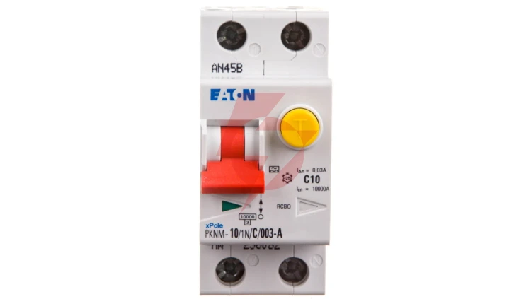 Wyłącznik różnicowo-nadprądowy 2P 10A C 0,03A typ A PKNM 10/1N/C/003-A-MW 236082