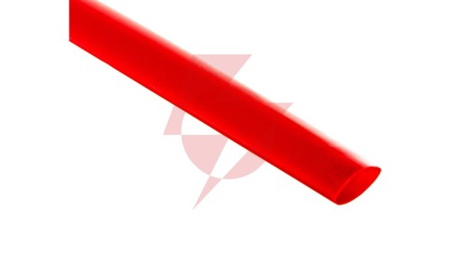Rura termokurczliwa cienkościenna, odcinki 1m, CR 12,7/6,4 czerwona, 427564 /50szt./