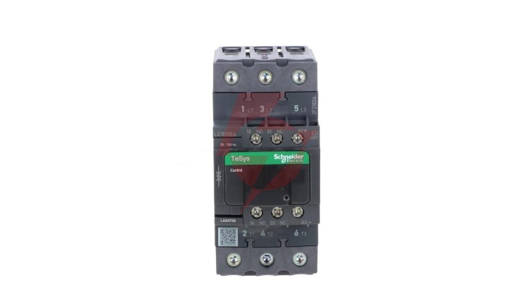 TeSys Deca Stycznik mocy 50A 3P 48V DC 1Z 1R (EVK) LC1D50AED