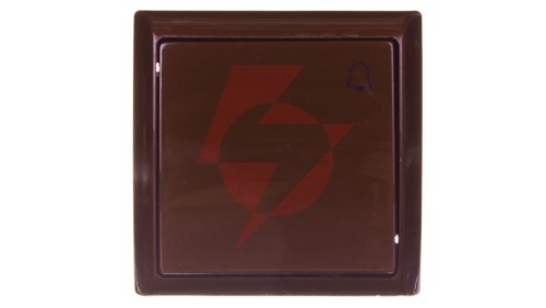 BIS Przycisk /dzwonek/ brązowy ŁN-6B/24