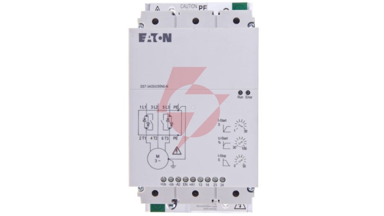 Softstart 3-fazowy 400VAC 55A 30kW/400V Uc=24V AC/DC DS7-340SX055N0-N 134917