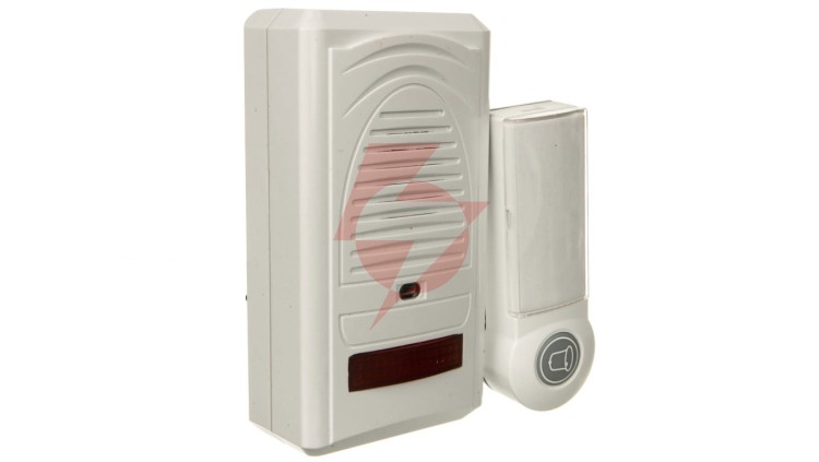 Dzwonek bezprzewodowy 60m 230V 6898-80 biały P5705