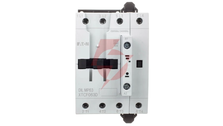 Stycznik mocy 63A AC-1 4P 230VAC 0Z 0R DILMP63(230V50HZ,240V60HZ) 109855