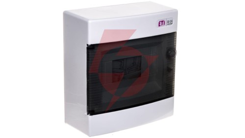 Rozdzielnica modułowa 1x8 natynkowa drzwi dymne / IP 40 400V AC / ECT8PT 001101000