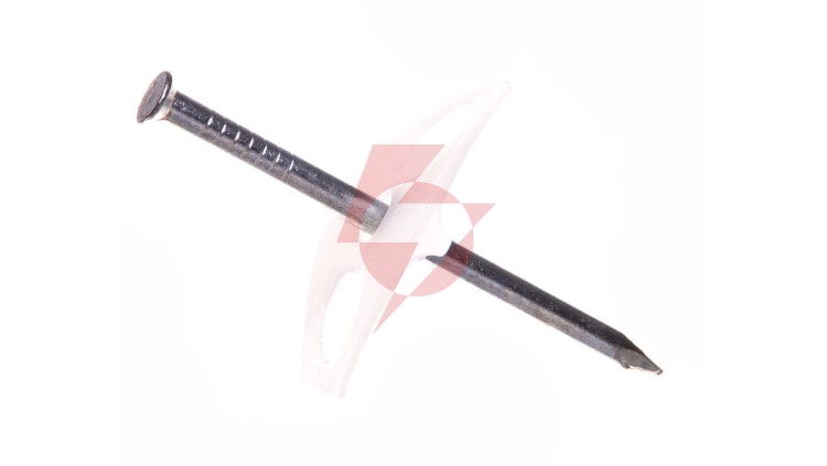 Uchwyt montażowy do przewodów Nagel-Fix z gwoździem 3,5x60mm 1996 60 2222868 /100szt./