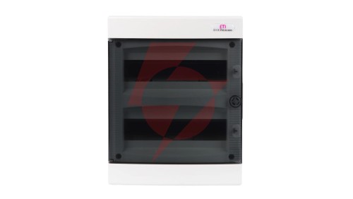 Rozdzielnica modułowa 2x12 podtynkowa /transparentna/ IP40 ECM24PT-S DIDO 001101075