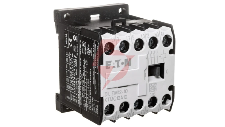 Stycznik mocy 12A 3P 230VAC 1Z 0R DILEM12-10(230V50/60HZ) 127082
