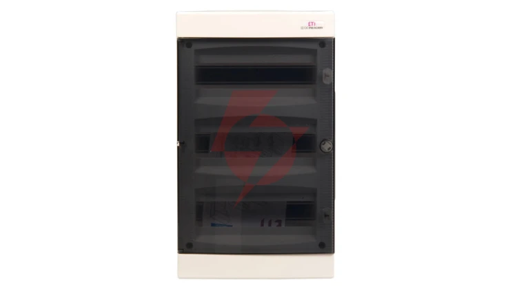 Rozdzielnica modułowa 3x12 podtynkowa /transparentna/ IP40 ECM36PT-S DIDO 001101076