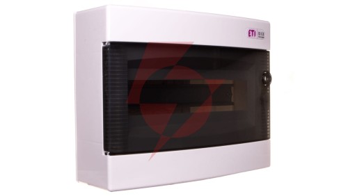 Rozdzielnica modułowa 1x12 natynkowa drzwi dymne / IP 40 400V AC / ECT12PT 001101001