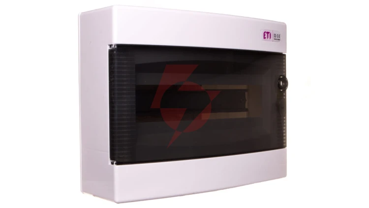 Rozdzielnica modułowa 1x12 natynkowa drzwi dymne / IP 40 400V AC / ECT12PT 001101001