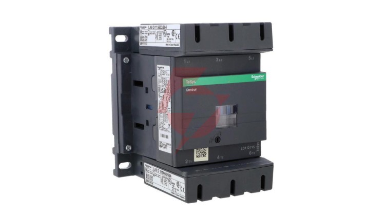 TeSys Deca Stycznik mocy 115A 3P 110V AC 1Z 1R LC1D115F7