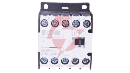 Stycznik mocy 12A 3P 230V AC 0Z 1R DILEM12-01(230V50HZ,240V60HZ) 127091