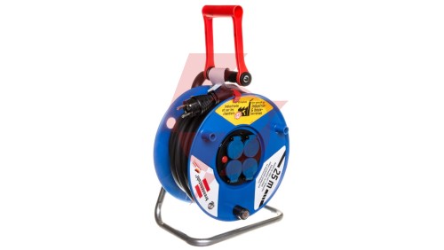 Przedłużacz bębnowy Garant IP44 25m 4x230V H07RN-F 3G2,5 1208444