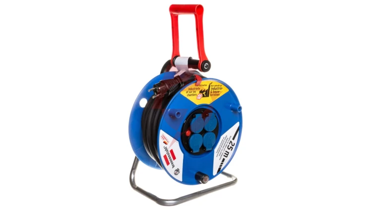 Przedłużacz bębnowy Garant IP44 25m 4x230V H07RN-F 3G2,5 1208444