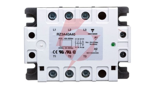 Przekaźnik półprzewodnikowy trójfazowe 24-440V AC 40A 24-275VAC/24-50VDC RZ3A40A40