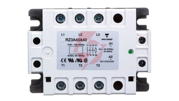 Przekaźnik półprzewodnikowy trójfazowe 24-440V AC 40A 24-275VAC/24-50VDC RZ3A40A40