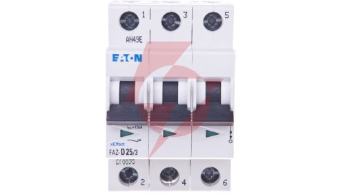 Wyłącznik nadprądowy 3P D 25A 15kA AC FAZ D25/3 278898