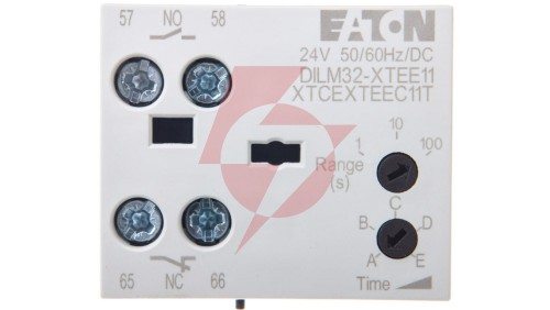Elektroniczny moduł czasowy opoźnione załączenie 0,1-100s DILM32-XTEE11(RA24) 101440
