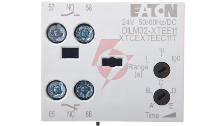 Elektroniczny moduł czasowy opoźnione załączenie 0,1-100s DILM32-XTEE11(RA24) 101440
