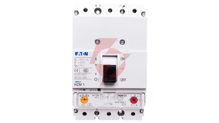 Wyłącznik mocy 125A 3P 36kA NZMC1-A125 271397