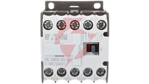 Stycznik mocy 12A 3P 24VDC 0Z 1R DILEM12-01-G(24VDC) 127137