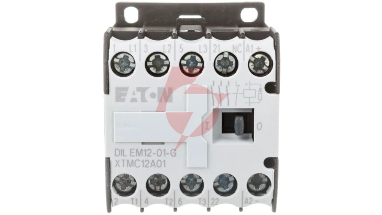 Stycznik mocy 12A 3P 24VDC 0Z 1R DILEM12-01-G(24VDC) 127137