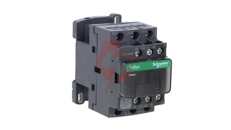 TeSys Deca Stycznik mocy 9A 3P 400V AC 1Z 1R LC1D09V7