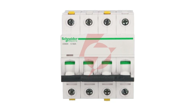 Wyłącznik nadprądowy 4P C 63A 6kA AC iC60N-C63-4 Acti9 A9F04463
