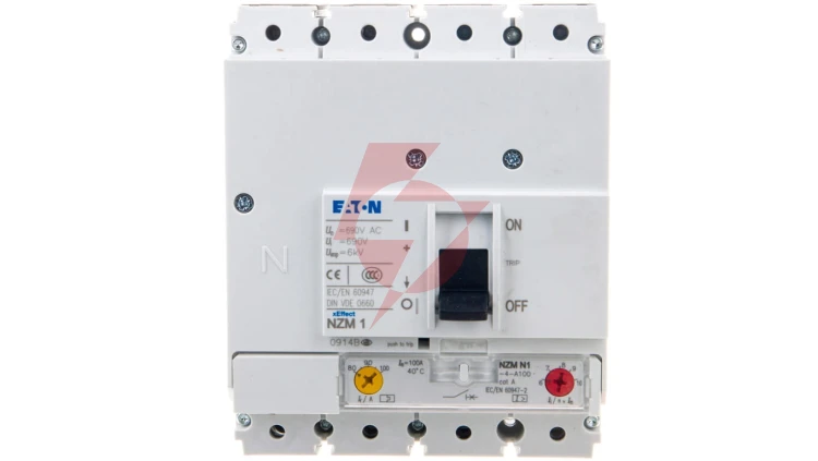 Wyłącznik mocy 100A 4P 50kA NZMN1-4-A100 265819