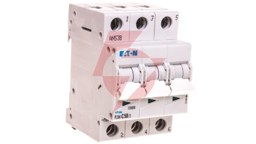 Wyłącznik nadprądowy 3P C 50A 10kA AC PLSM-C50/3-MW 242479