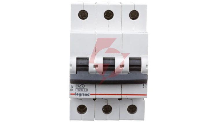 Wyłącznik nadprądowy 3P B 25A 6kA AC S303 RX3 419171