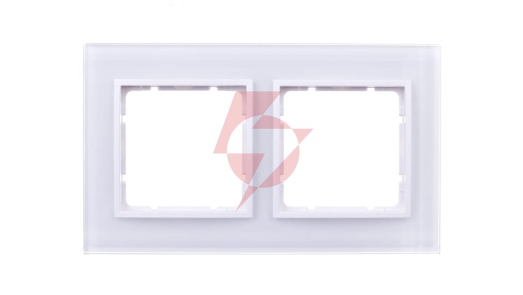 Berker.B.7 GLAS Ramka 2- krotna szklana śnieżnobiała 10126909