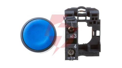Przycisk sterowniczy 22mm niebieski z samopowrotem 1Z XB5AA61