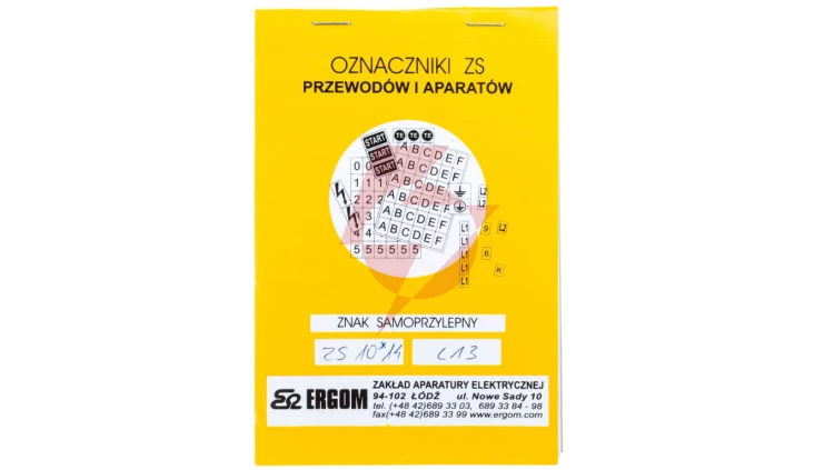 Znaki samoprzylepne ZS 10x14/L13 E04ZP-02030106000