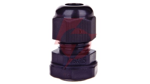 Dławnica kablowa poliamidowa M16 IP68 DP-EN 16 HM BK czarna E03DK-01040120501 /100szt./