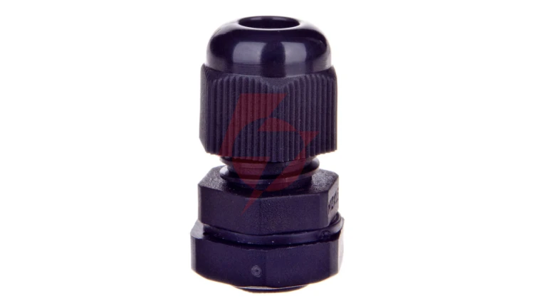 Dławnica kablowa poliamidowa M12 IP68 DP-EN 12 HM BK czarna E03DK-01040120101 /100szt./