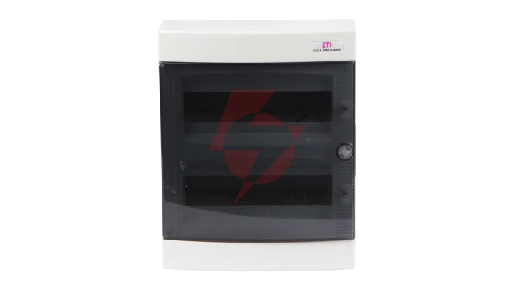 Rozdzielnica modułowa 2x12 natynkowa drzwi dymne / IP 40 400V AC / ECT24PT-s 001101069